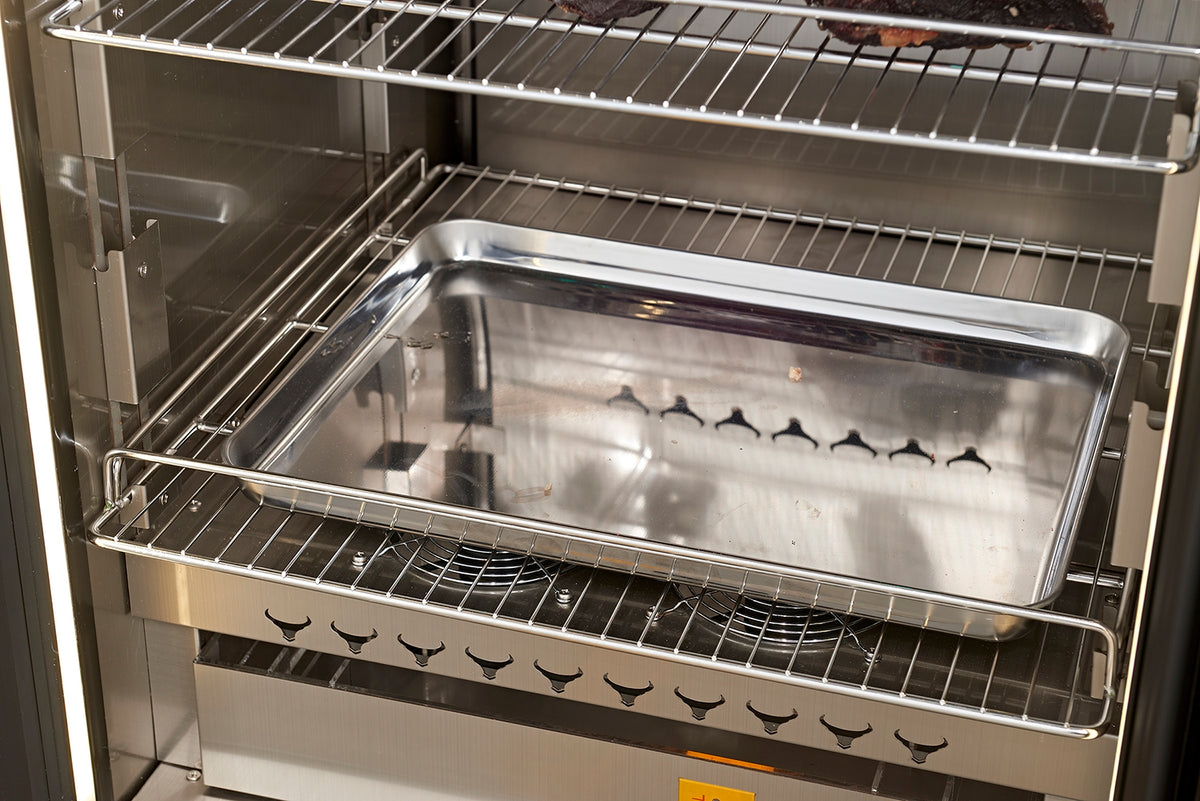 Commercial Dry Aging Refrigerator — Glass Door, Stainless Steel, refrigerant R600a (eco-friendly)