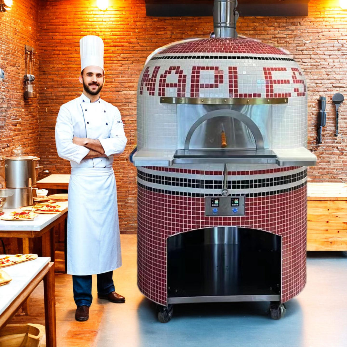 Multi-Fuel Outdoor Pizza Oven