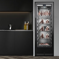 Commercial Dry Aging Refrigerator — Glass Door, Stainless Steel image preview