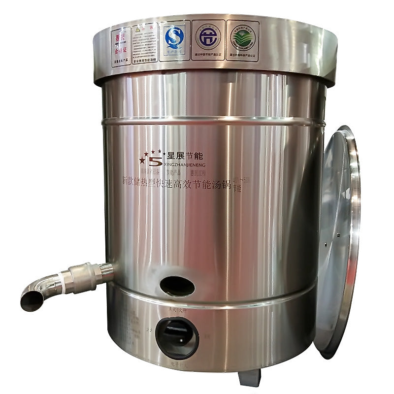 Commercial Noodle & Dumpling Boiling Pot — 6-Basket Pasta Cooker