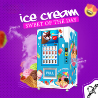 Commercial Frozen Food & Ice Cream Vending Machine — 49" Touchscreen — превью изображения