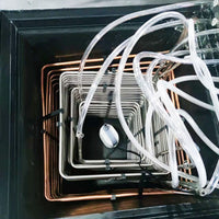 Water-Cooled Draft Beer Kegerator — 40L Stainless Steel image preview