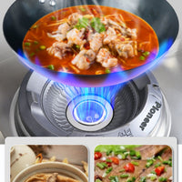 Commercial Gas Wok Burner Range — High-Pressure Stir-Fry Stove image preview