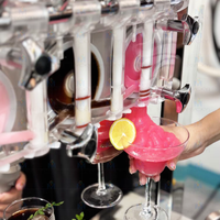 Commercial Soft Serve Ice Cream &amp; Slush Machine — 7 Flavors, 4 Cylinders image preview