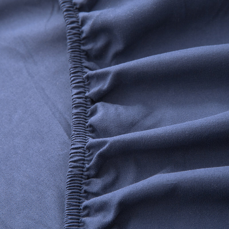 Microfiber Bed Sheet Set — Fitted & Flat with Pillowcases