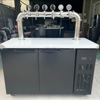 Commercial Draft Beer Dispenser — Air-Cooled Kegerator with Tap image preview