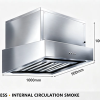 Commercial Ductless Range Hood — ESP Fume Purifier, 3000 m³/h image preview
