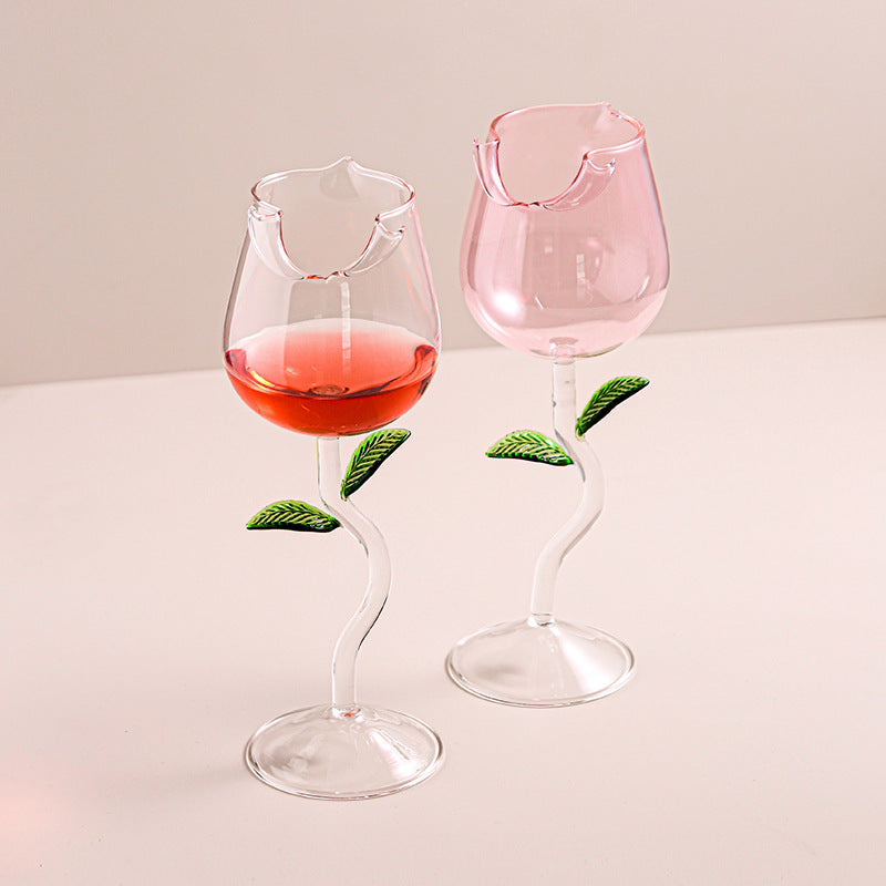 Floral Petal Glassware Collection