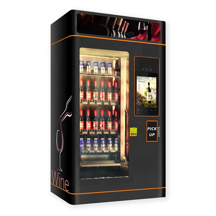 Alcohol Vending Machine with ID Age Verification — 21.5" Touchscreen