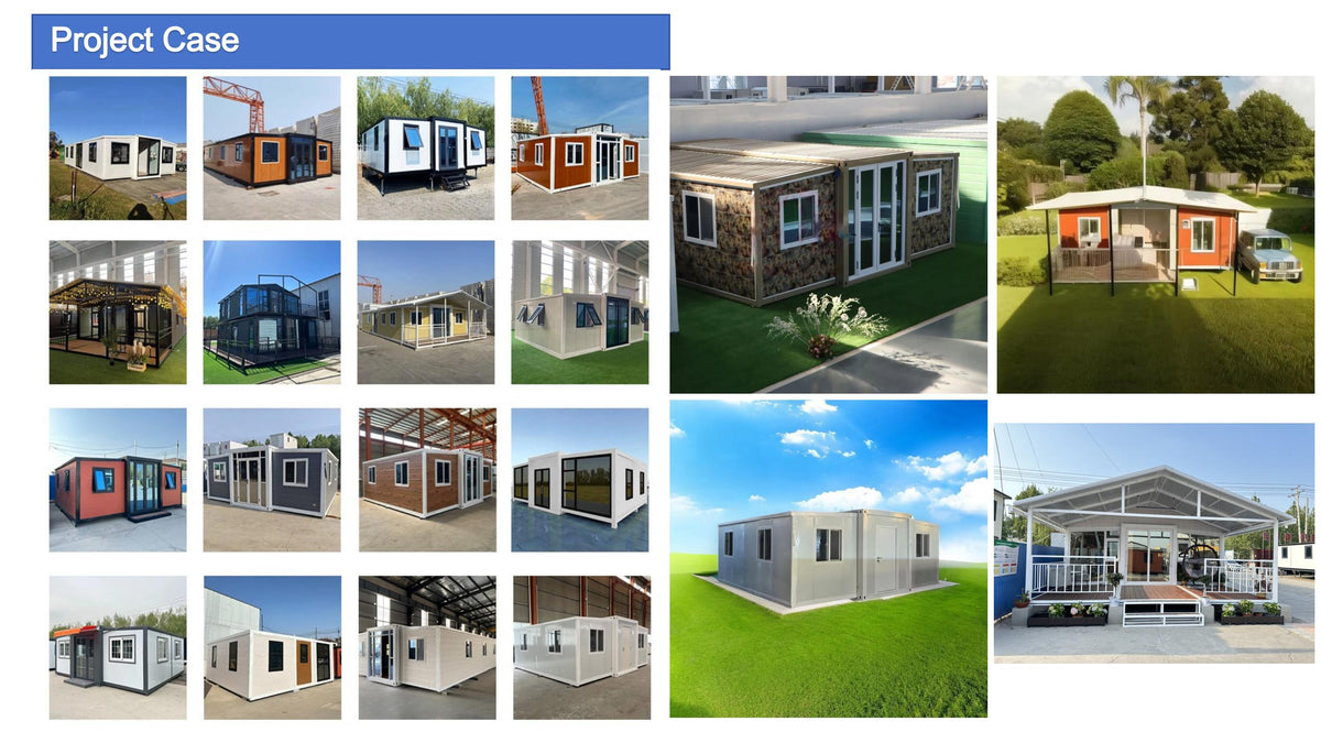 Expandable Container House — Flat-Pack Modular Cabin