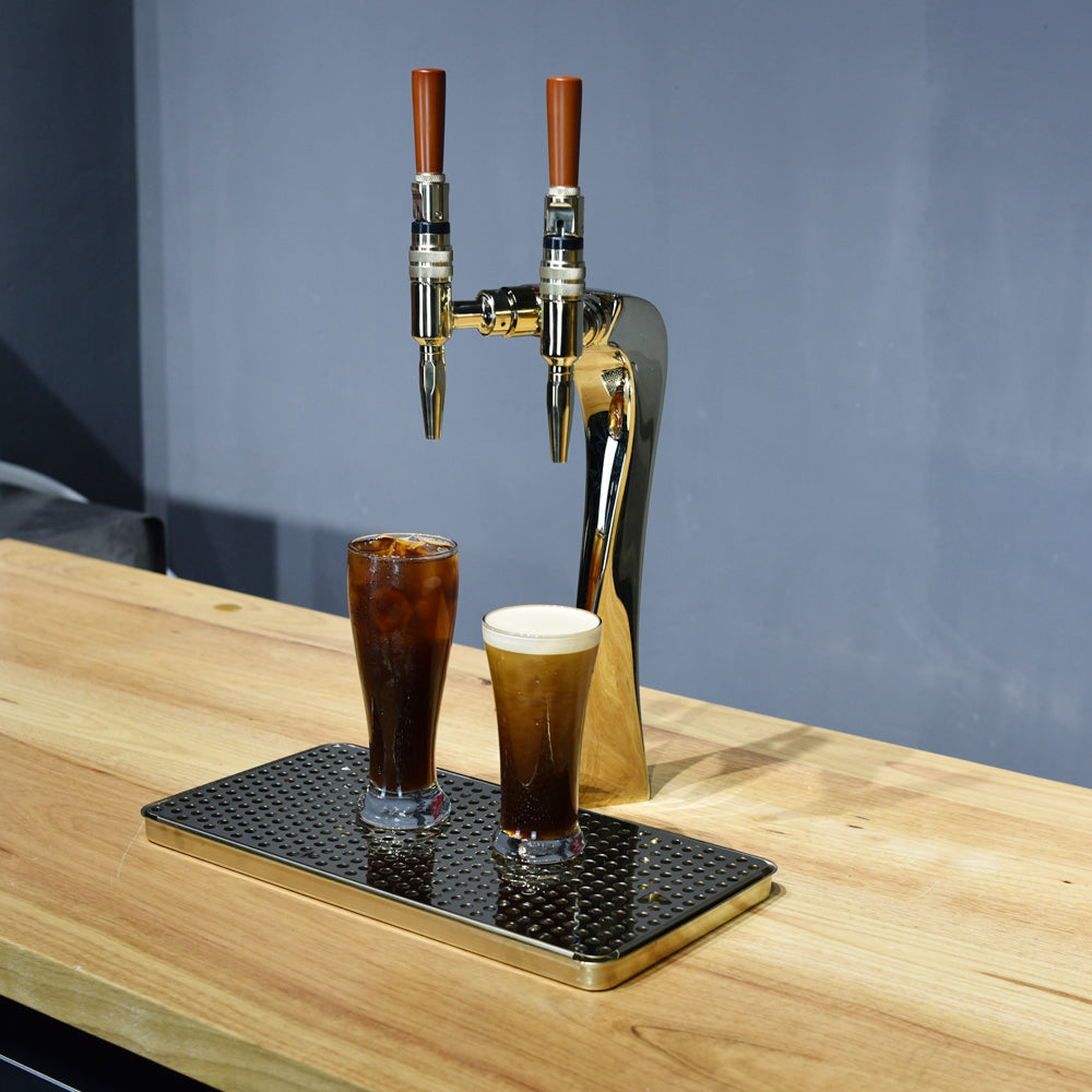 Commercial Nitro Cold Brew Coffee Dispenser with Built-In Nitrogenator