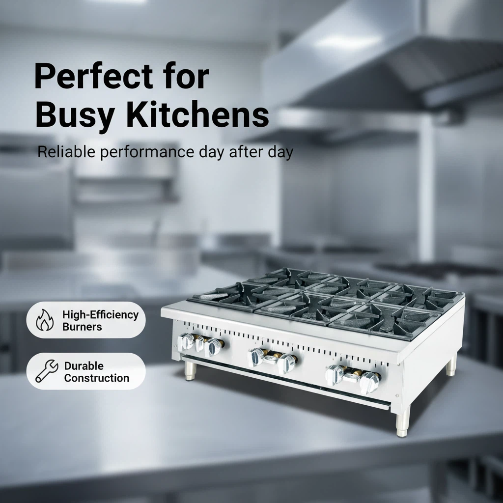 Commercial Gas Cooking Range