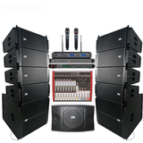 Professional Line Array Speaker System — Full-Range & Subwoofer
