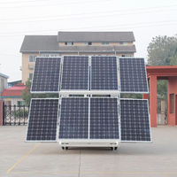Mobile Solar Lighting Tower — Trailer-Mounted Off-Grid Power Station image preview