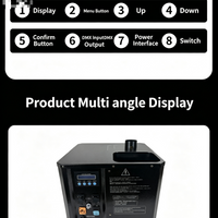 3000W DMX512 Color Fog Jet Machine — Remote Control image preview