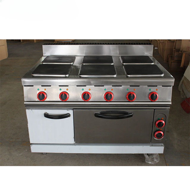 Electric 6-Burner Range with Oven