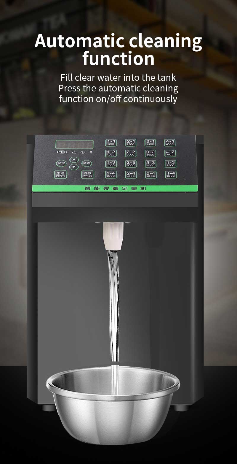 Automatic Fructose Dispenser — 12/16 L Stainless Steel