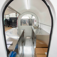 Enclosed Mobile Food Trailer — Towable Concession Cart image preview