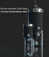 Home Brewing Beer Fermenter Tank — Stainless Steel