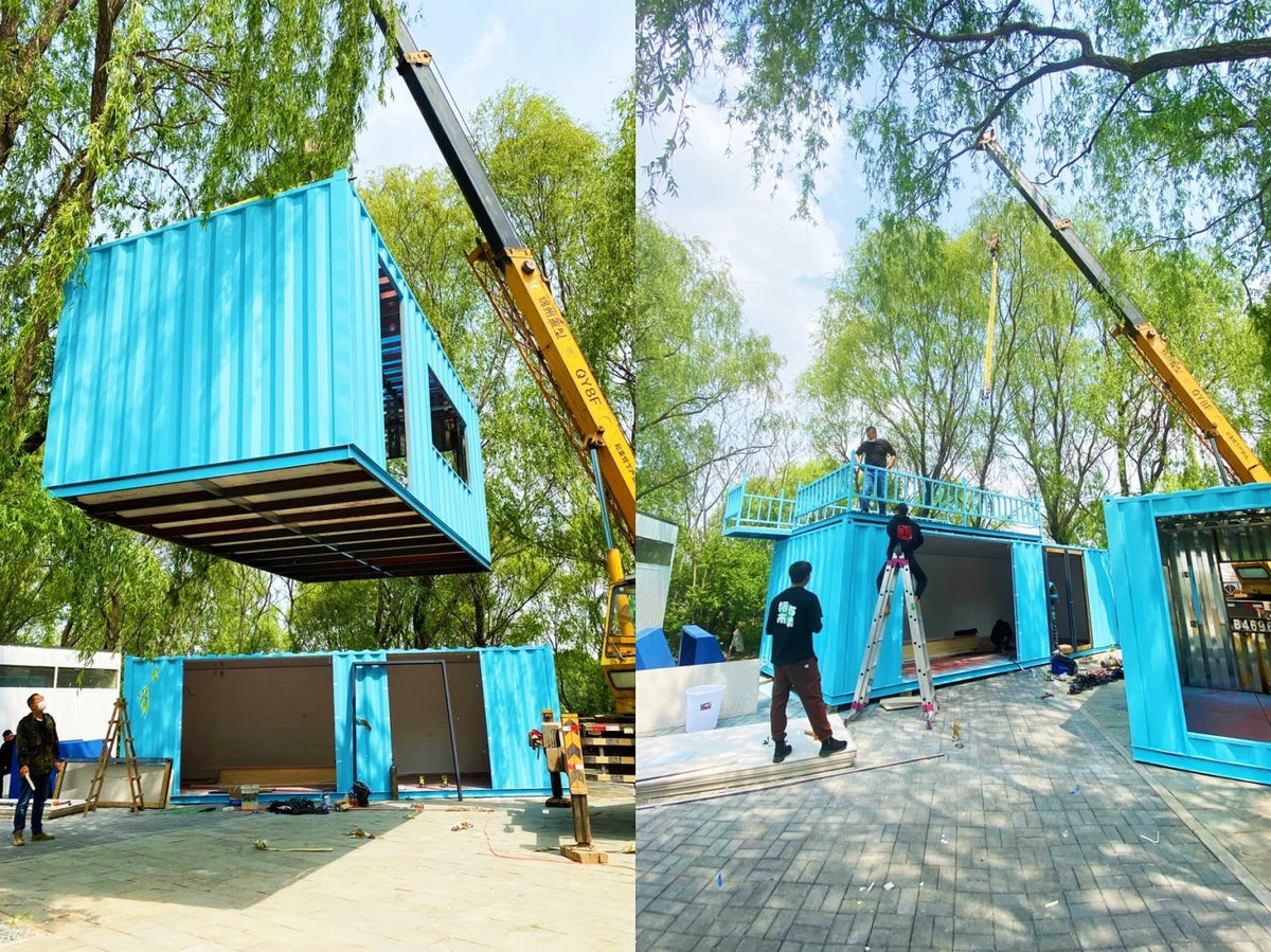 Modular Container House — Insulated Steel Prefab Cabin (20/40 ft)