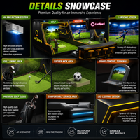 Vista previa de la imagen de Simulador multideporte de interior — Golf y fútbol