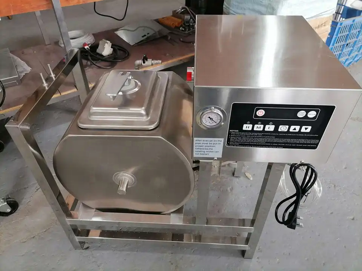 Commercial Vacuum Tumbler Marinator — Stainless Steel