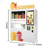 Commercial Frozen Fruit Smoothie Vending Machine — 32" Touchscreen image preview