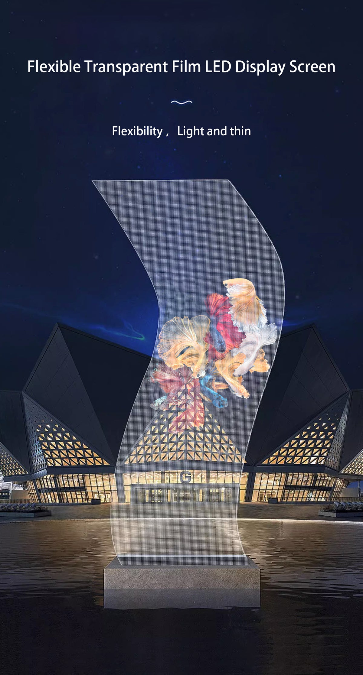 Transparent LED Display Screen for Windows & Video Walls