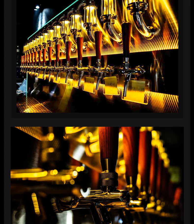 Commercial Draft Beer Dispenser — Air-Cooled Multi-Tap System