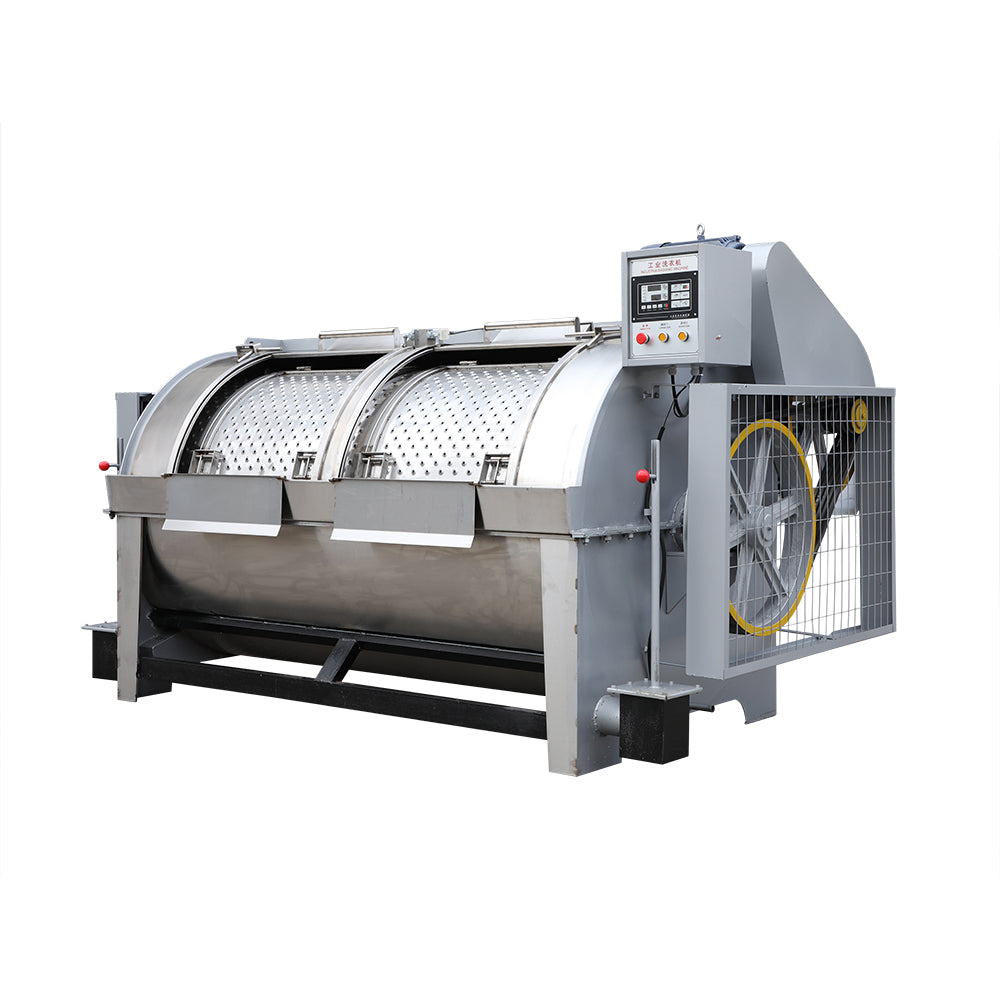 Commercial Industrial Washing Machine — Horizontal, Steam-Heated