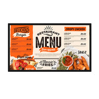 Wall-Mounted Touchscreen Digital Menu Board — Android LCD Display image preview