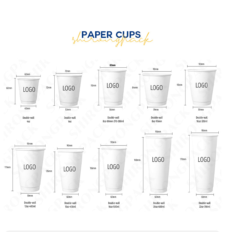 Disposable Cups with Lids — PET, PP & Paper, 7–32 oz