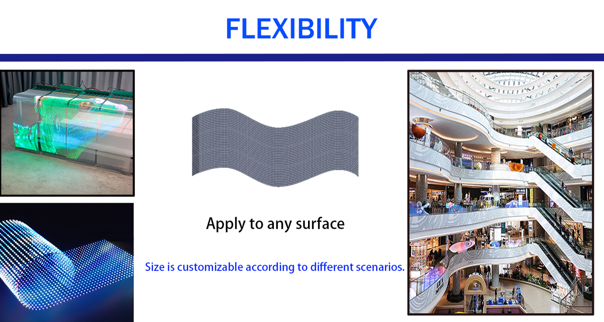 Transparent LED Display Screen for Windows & Video Walls