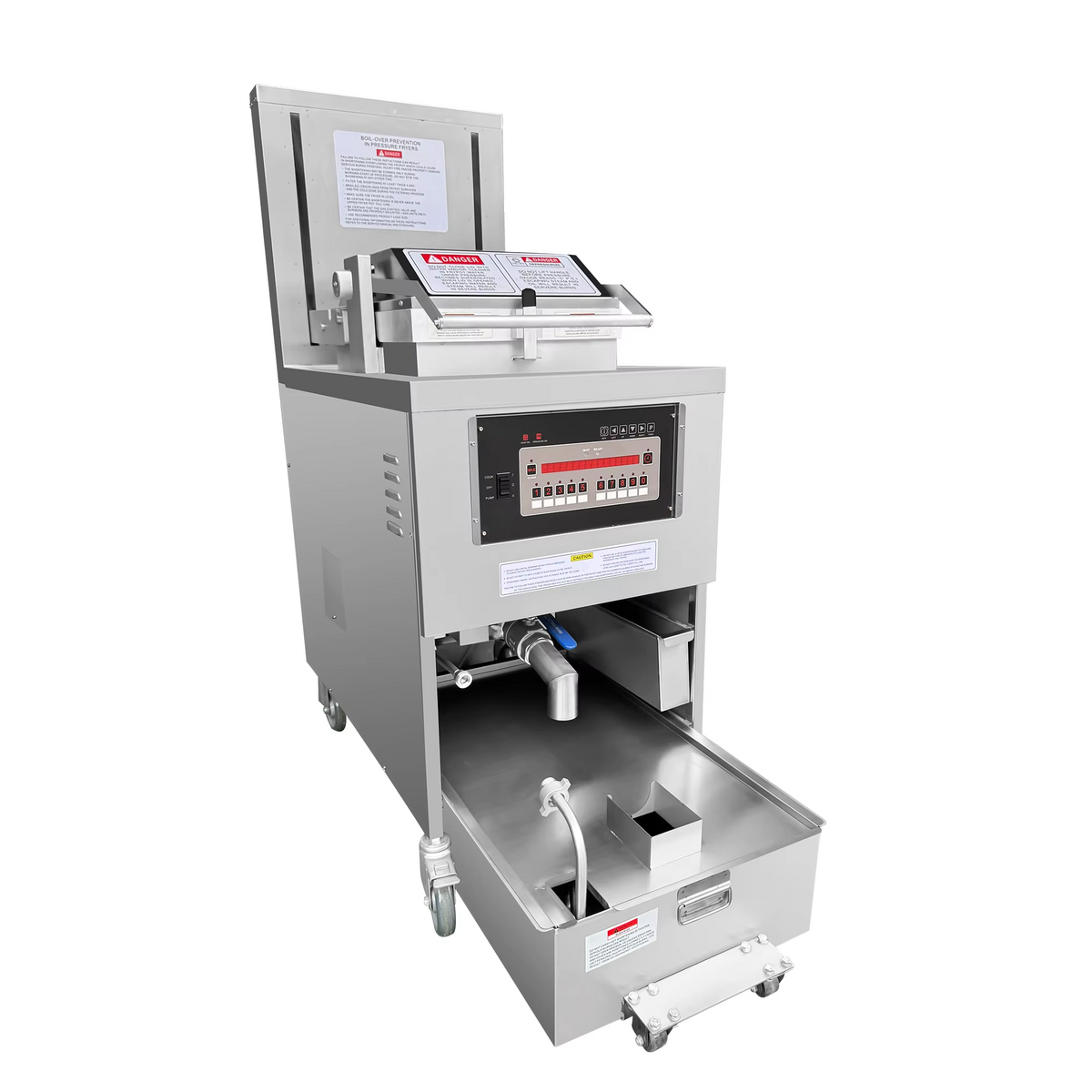 Commercial Electric Pressure Chicken Fryer — 55 L