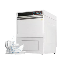 Commercial Front-Loading Glasswasher — Stainless Steel, 30 Baskets/Hour image preview