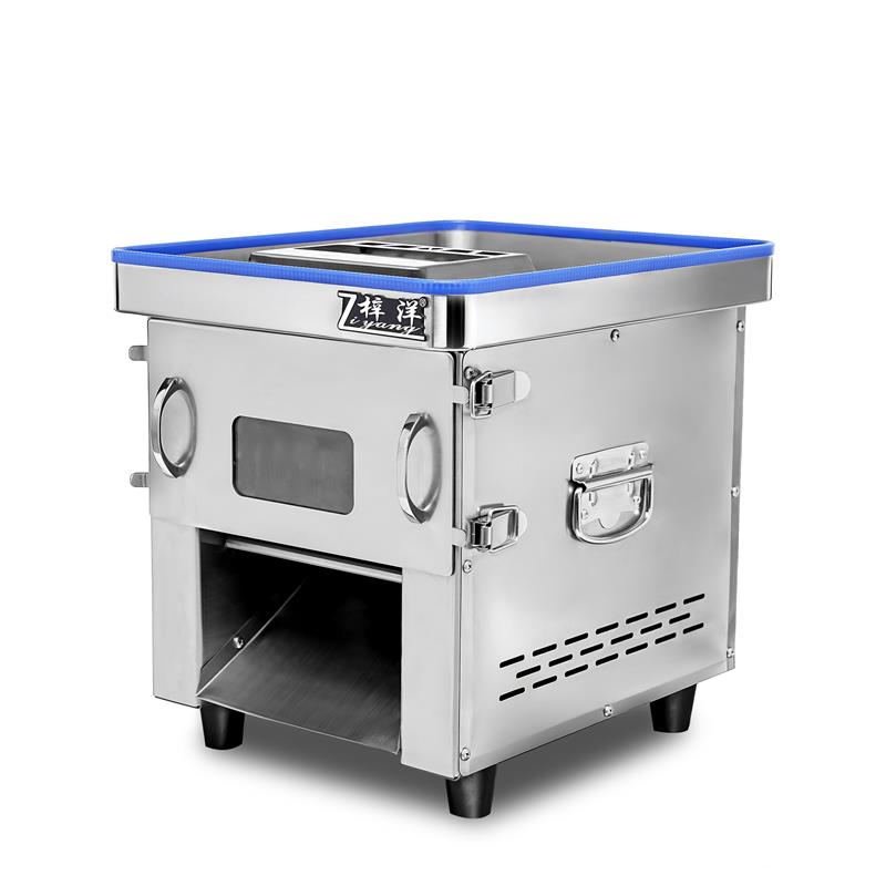 Commercial Electric Meat Slicer — 850W Stainless Steel, Adjustable 3–8mm
