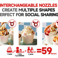 Automatic Soft Serve Ice Cream Vending Machine — 32" Touchscreen, DIY Flavors image preview