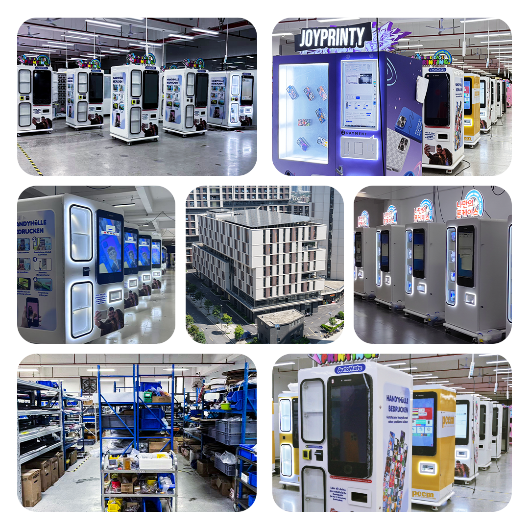 Automatic Protein Shake Vending Machine — 6-Canister