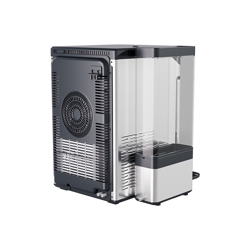 Portable Countertop Nugget Ice Maker — Stainless Steel