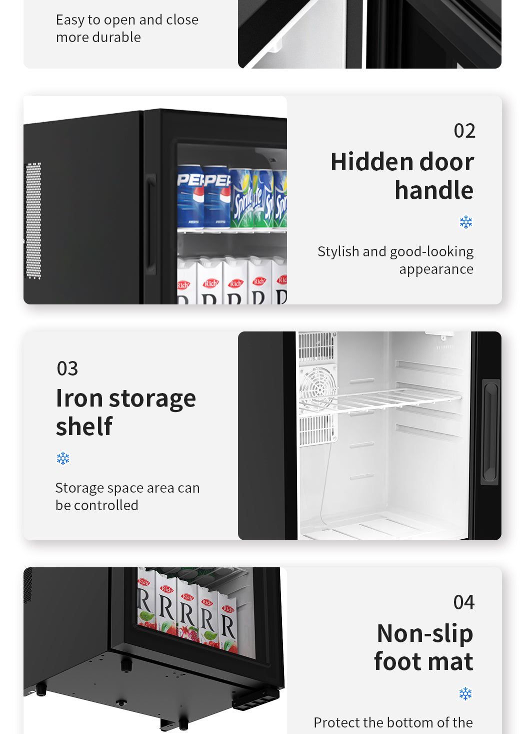 48L Thermoelectric Minibar Fridge