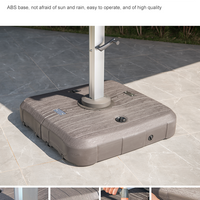 Cantilever Patio Umbrella — Aluminum LED Offset Parasol image preview