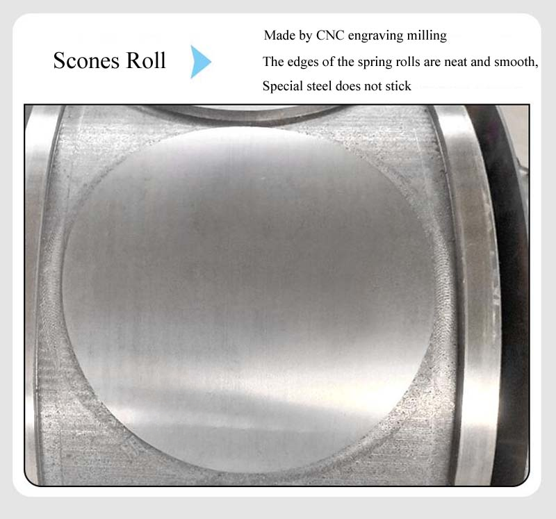 Commercial Automatic Spring Roll Sheet Machine — Gas-Heated