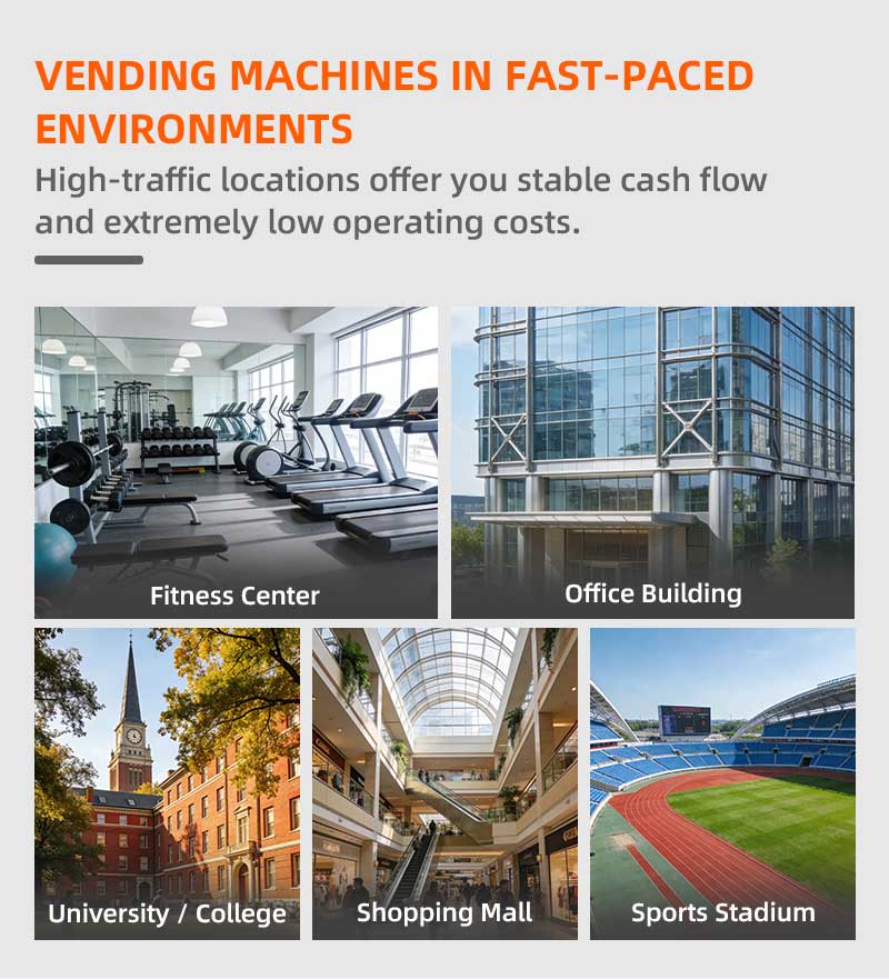 Automatic Protein Shake Vending Machine — 6-Canister