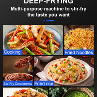 Commercial Automatic Stir-Fry Cooking Robot — Electric Wok Machine image preview