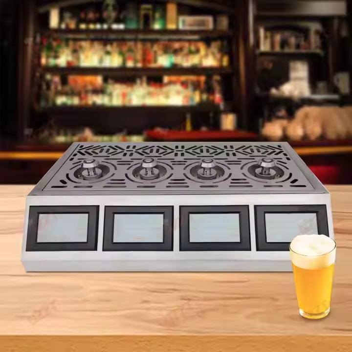 Bottoms-Up Beer Dispenser System (1, 2 & 4-Glass)