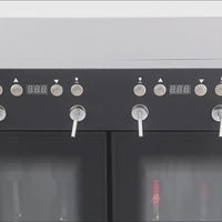 Commercial Wine-by-the-Glass Dispenser — 6 Bottles, 6 Taps video preview