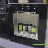 Built-In Wine Bottle Cooler &amp; Dispenser — 40L Single-Zone video preview