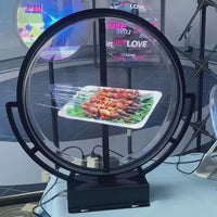 WiFi Holographic LED Fan Display — 42 cm Wall-Mounted, Weatherproof video preview