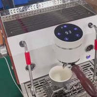 Commercial Semi-Automatic Espresso Machine — Touchscreen, 1- or 2-Group video preview