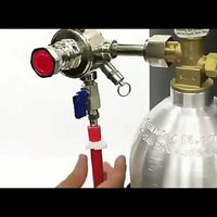 2-Tap Beer Kegerator — Stainless Steel video preview